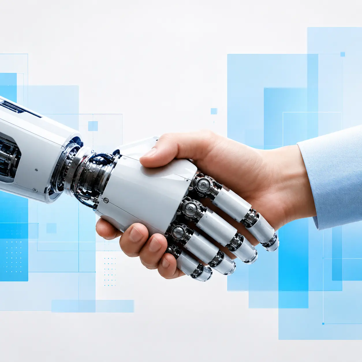 Pessoa utilizando Inteligência Artificial no computador